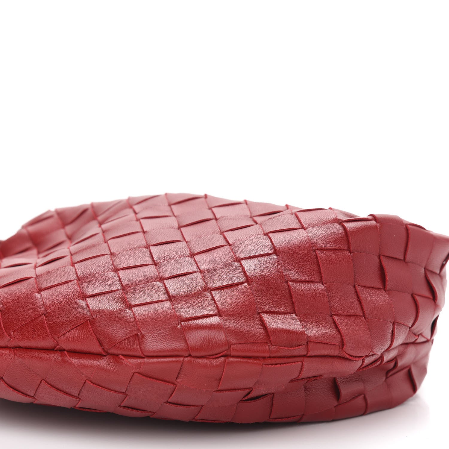 Bottega Veneta Nappa Intrecciato Mini Jodie Dark Red 9 of 9