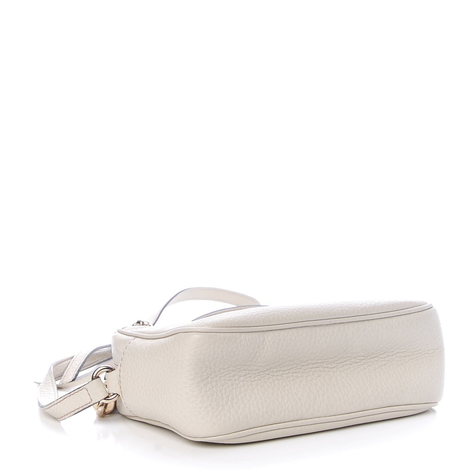 Gucci Pebbled Calfskin Small Soho Disco Bag Off White 4 of 7
