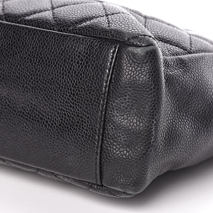 Chanel Caviar Quilted Petit Shopping Tote PST Black 10 of 10