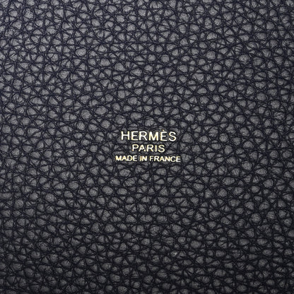 Hermes Taurillon Clemence Picotin Lock 18 PM Bleu Nuit 6 of 11