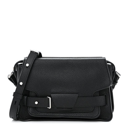 Proenza Schouler Calfskin Beacon Saddle Bag Black 1 of 13