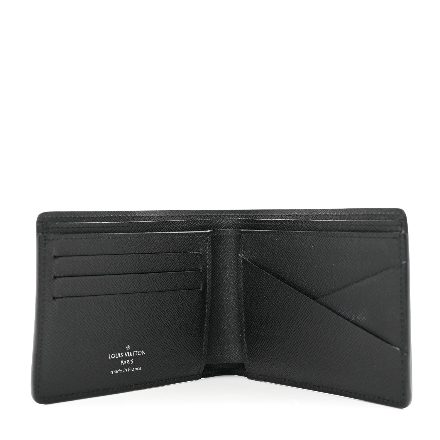 Louis Vuitton Epi Slender Wallet Black 5 of 8
