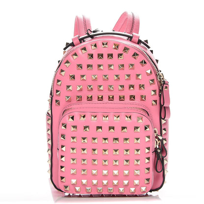 Valentino Garavani Calfskin Mini Rockstud All Over Backpack Ninphea 1 of 6