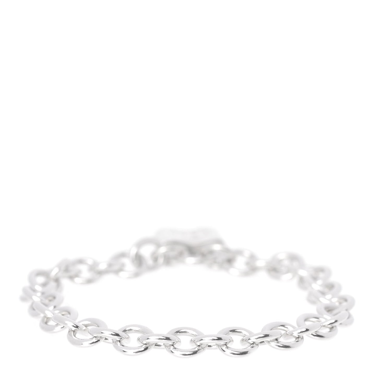 Sterling Silver 1837 Lock Charm Bracelet