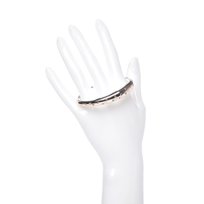 David Yurman Sterling Silver Bronze Brown Diamond 9.5mm Pure Form Smooth Bangle Bracelet 2 of 4