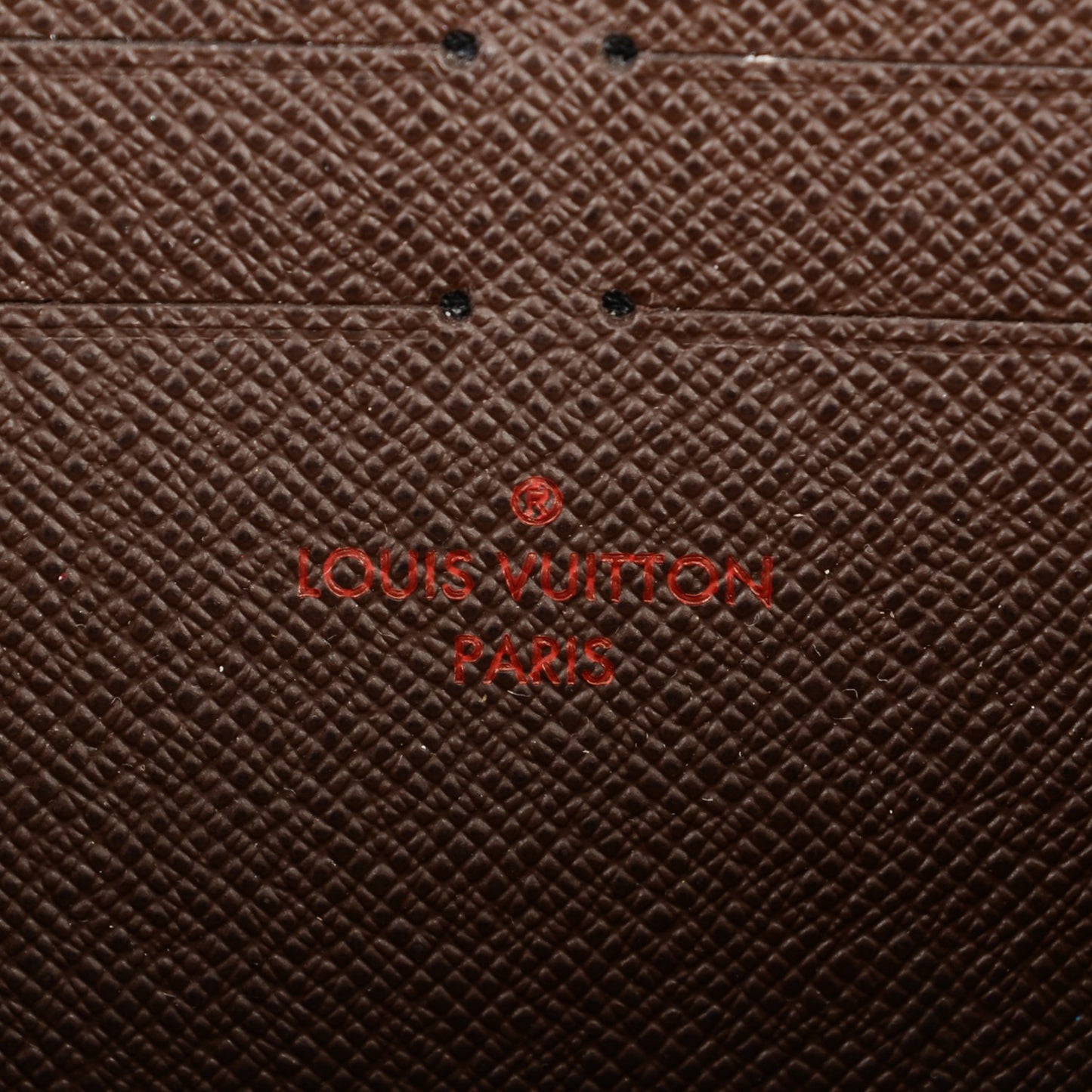 Damier Ebene Zippy Wallet