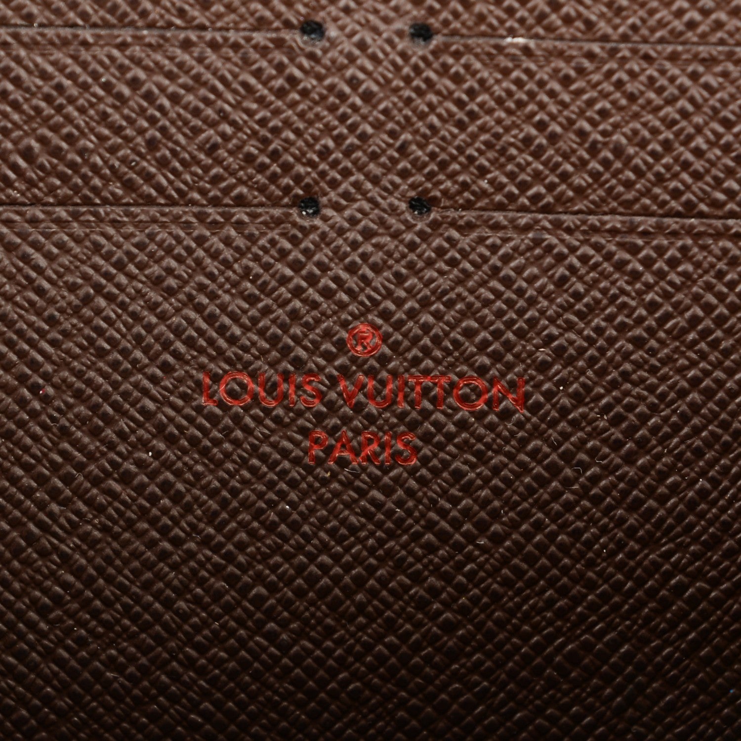 Louis Vuitton Damier Ebene Zippy Wallet 6 of 7