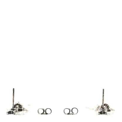Saint Laurent Metal Monogram Loulou Tassel Earrings Silver 3 of 3