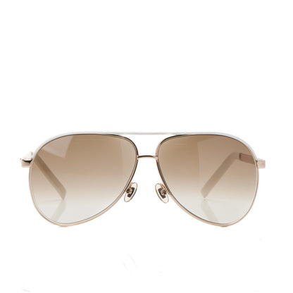Gucci Aviator Sunglasses 1827/S White Gold 2 of 6
