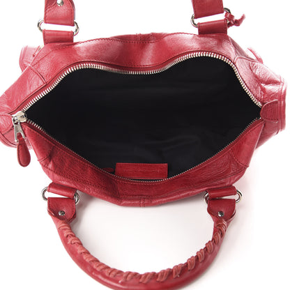 Balenciaga Agneau Giant 21 Silver Hardware Work Rubisse 5 of 14