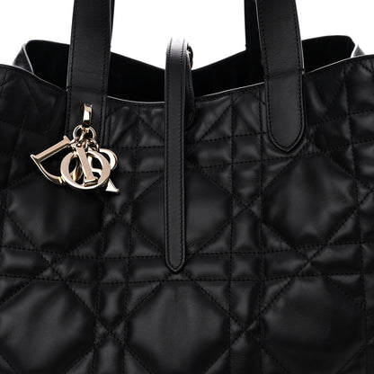 Christian Dior Calfskin Macrocannage Large Toujours Black 9 of 11