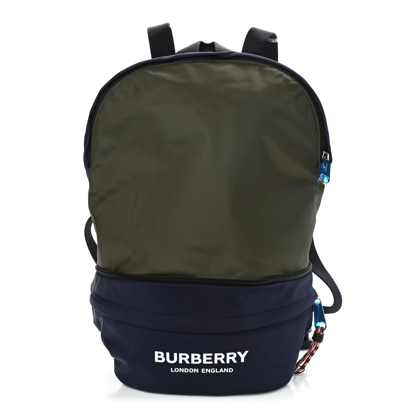 Nylon Rex Convertible Backpack Bum Bag Blue Green