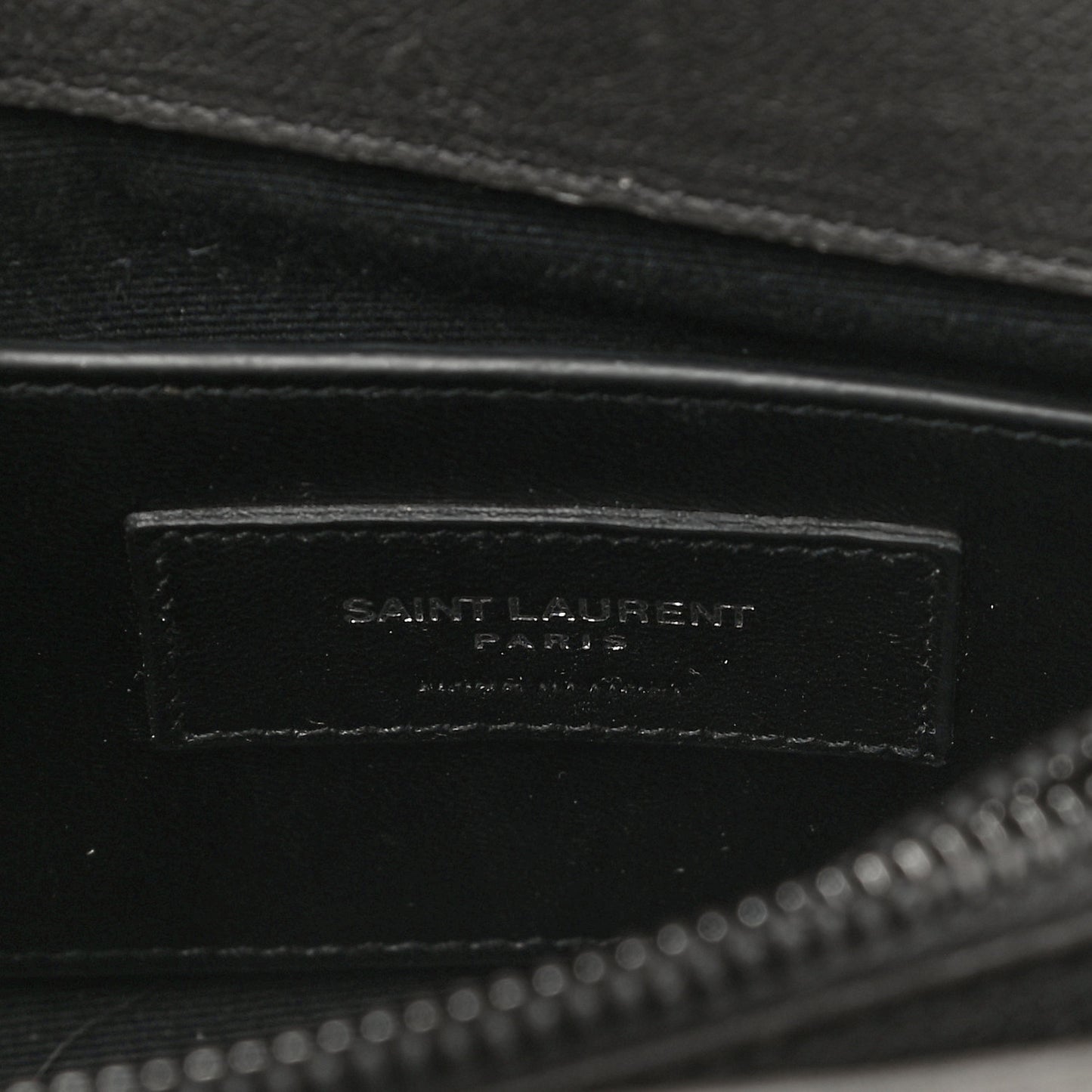Grained Calfskin Matelasse Chevron Monogram Medium College Bag Grey
