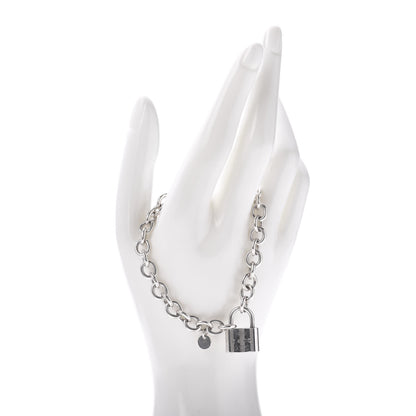 Tiffany Sterling Silver 1837 Lock Charm Bracelet 2 of 4