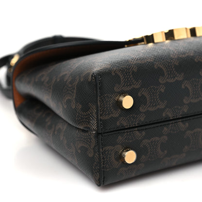 Celine Triomphe Canvas Teen Nino Tan 8 of 9