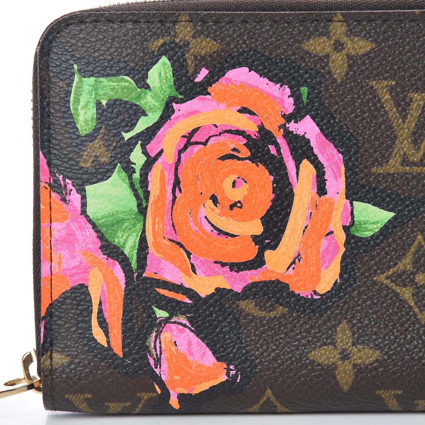 Monogram Roses Zippy Wallet
