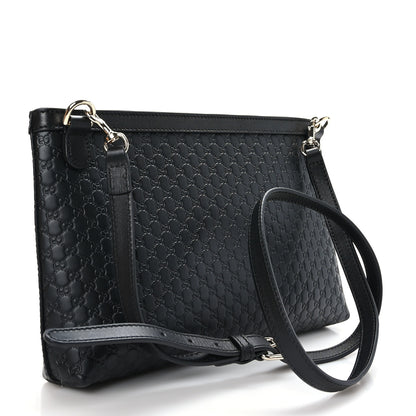 Gucci Microguccissima Flat Crossbody Black 3 of 9