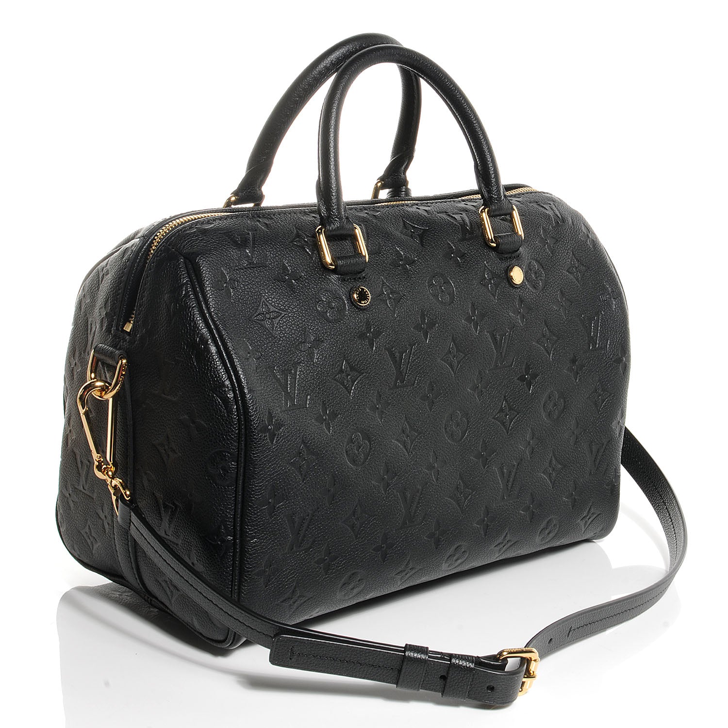 Louis Vuitton Empreinte Speedy Bandouliere 30 Black 3 of 7