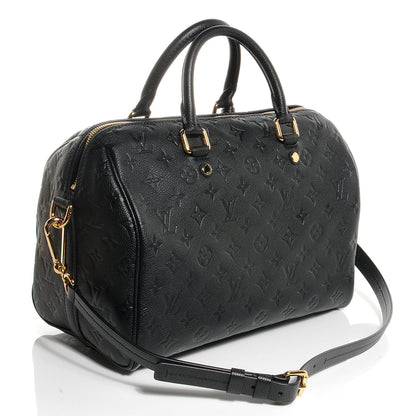 Louis Vuitton Empreinte Speedy Bandouliere 30 Black 3 of 7