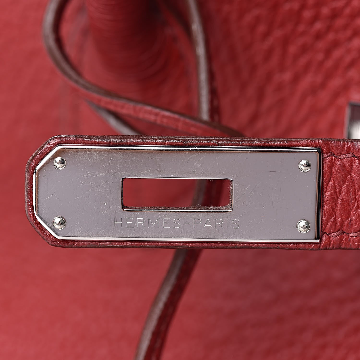 Hermes Togo Birkin 35 Rouge Garance 15 of 32