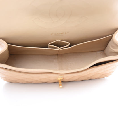Chanel Caviar Quilted Jumbo Double Flap Beige Clair 5 of 18
