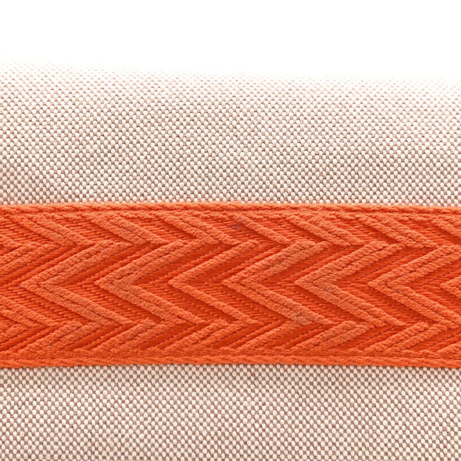 Hermes Canvas Small Bride-A-Brac Pouch Natural Orange 10 of 10