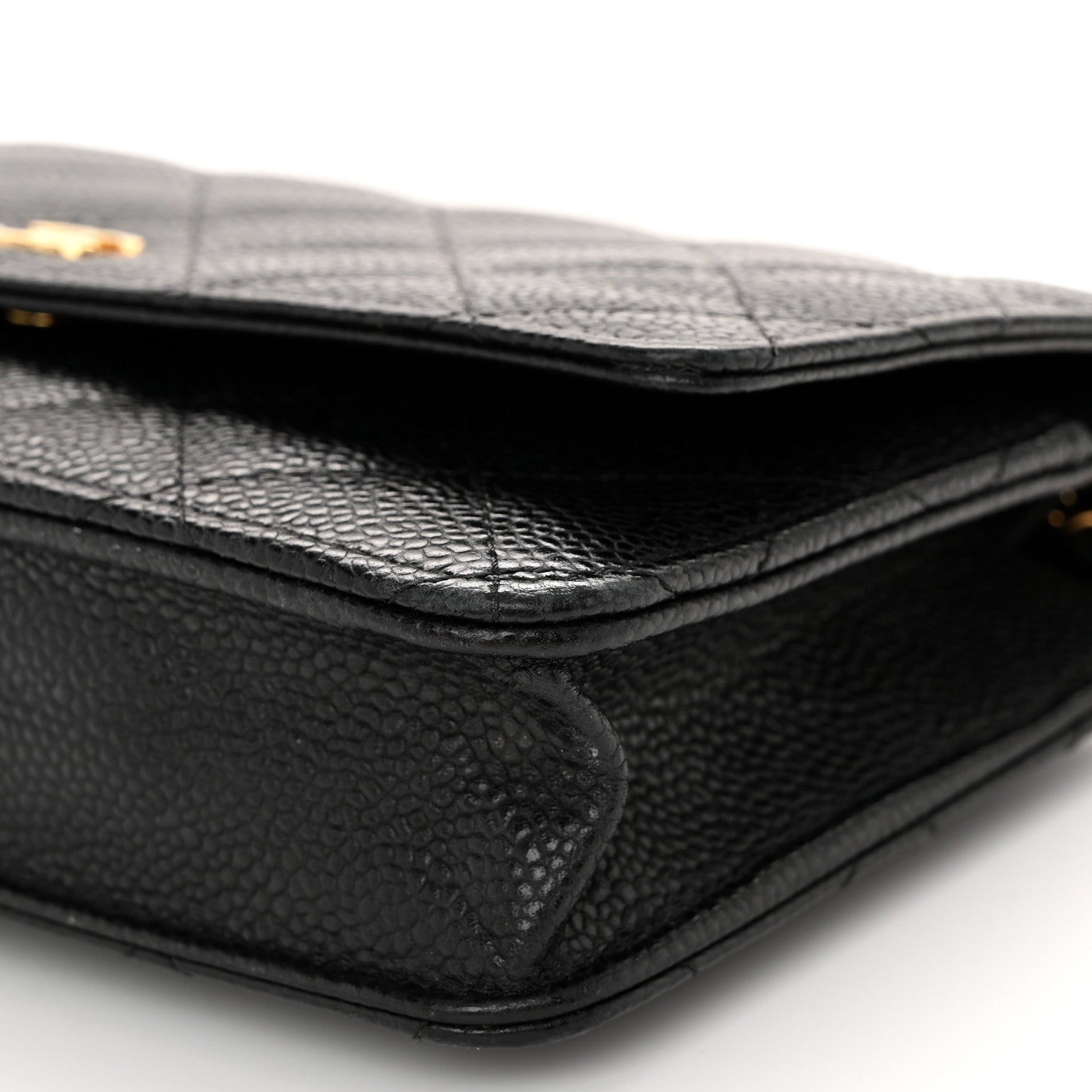 Chanel Caviar Quilted Wallet On Chain WOC Black 11 of 11