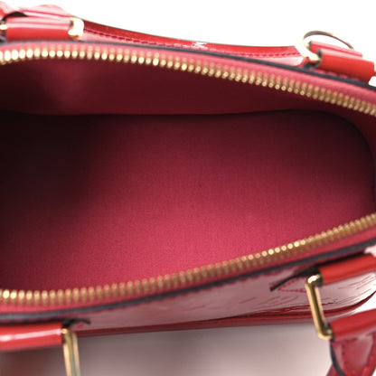 Louis Vuitton Vernis Alma BB Rose Indien 4 of 11
