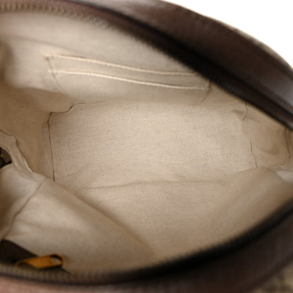 Gucci GG Supreme Monogram Calfskin Web Small Ophidia Day Backpack Beige Ebony New Acero 5 of 12