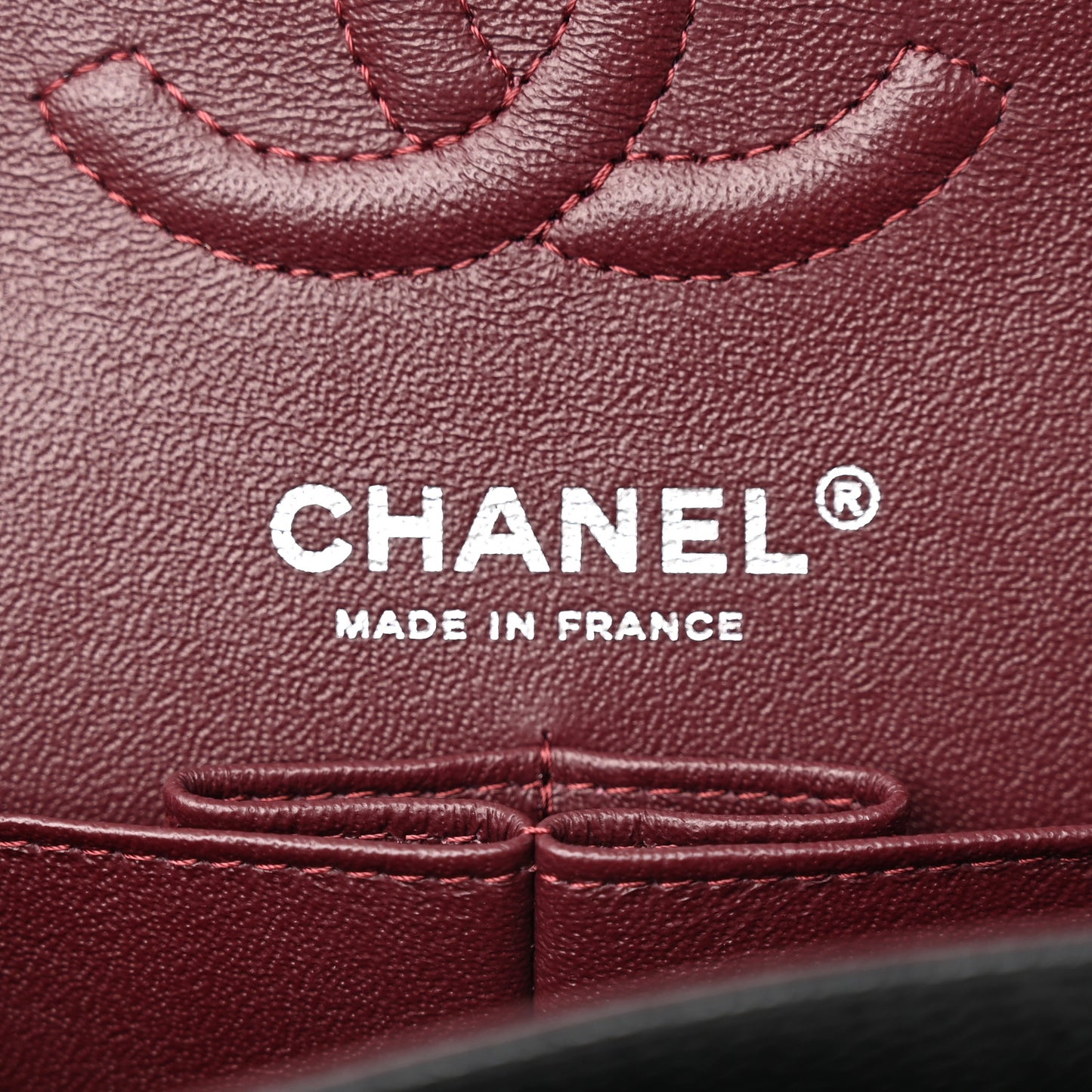 Caviar Chevron Quilted Small Double Flap Black