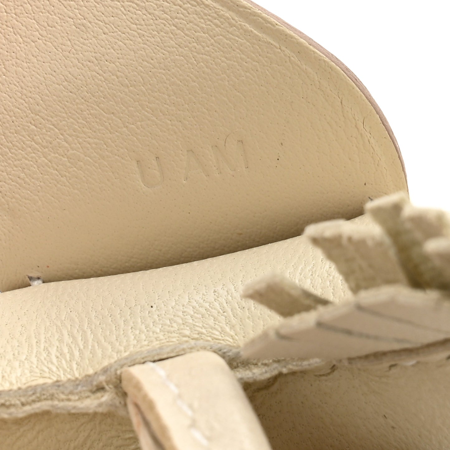Milo Lambskin Matte Alligator Touch Grigri Rodeo Pegase Horse Bag Charm PM Craie Nata Beton
