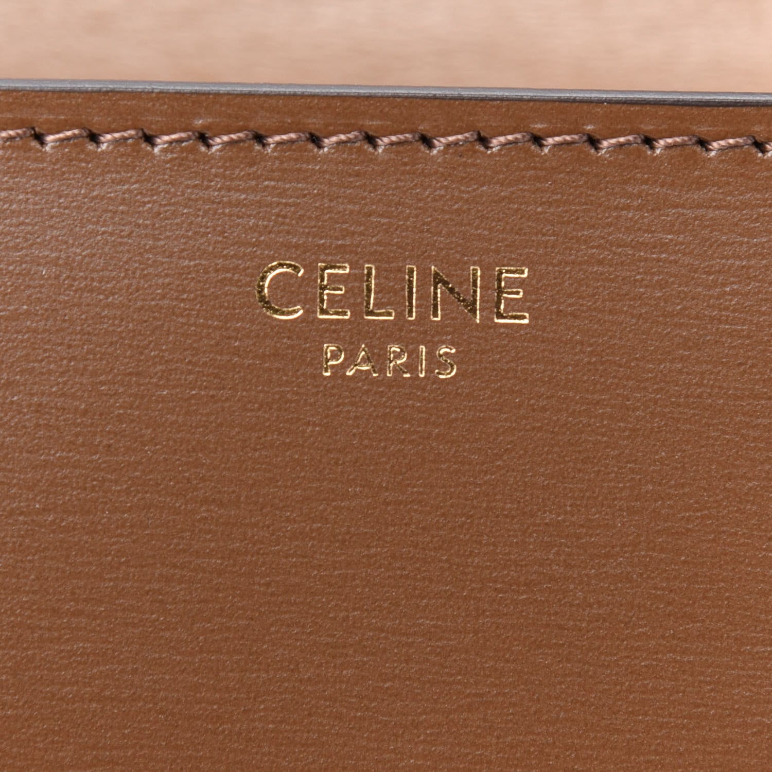 Celine Box Calfskin Teen Classic Box Flap Bag Camel 6 of 12