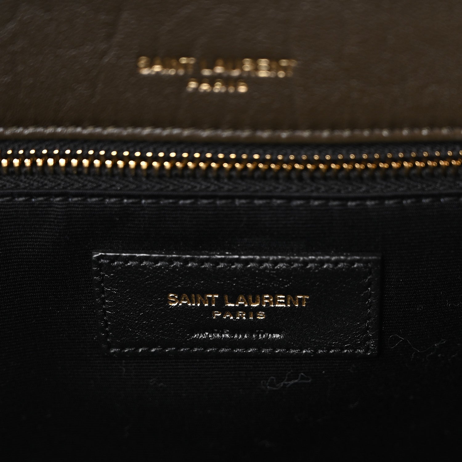 Saint Laurent Grained Lambskin Monogram Large Niki Chain Satchel Light Musk 6 of 10