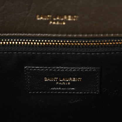 Saint Laurent Grained Lambskin Monogram Large Niki Chain Satchel Light Musk 6 of 10