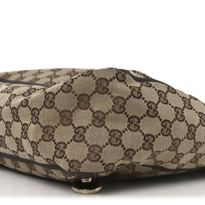 Gucci Monogram Small Gold D Ring Tote Brown 10 of 10