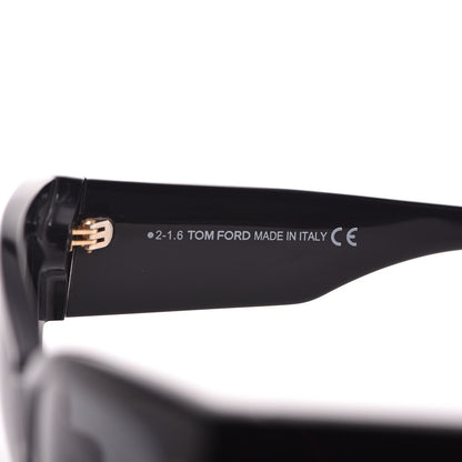 Tom Ford Acetate Anoushka Cat Eye Sunglasses TF371 Black 6 of 7