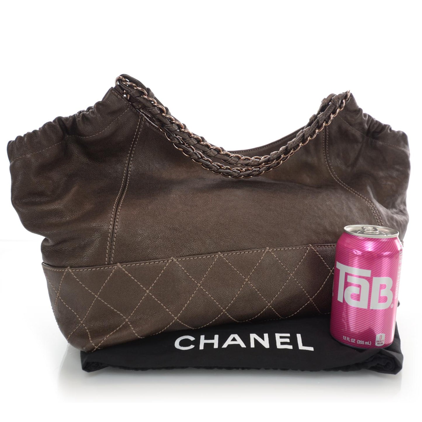 Leather Baby Coco Cabas Bronze
