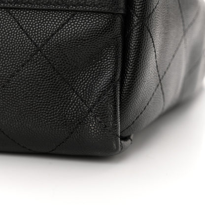 Chanel Caviar Stitched Medium Lady Coco Shopping Tote Black 11 of 11