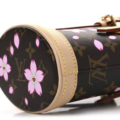 Louis Vuitton LV X TM Monogram Cherry Blossom Nano Bucket Sakura Brown 10 of 10