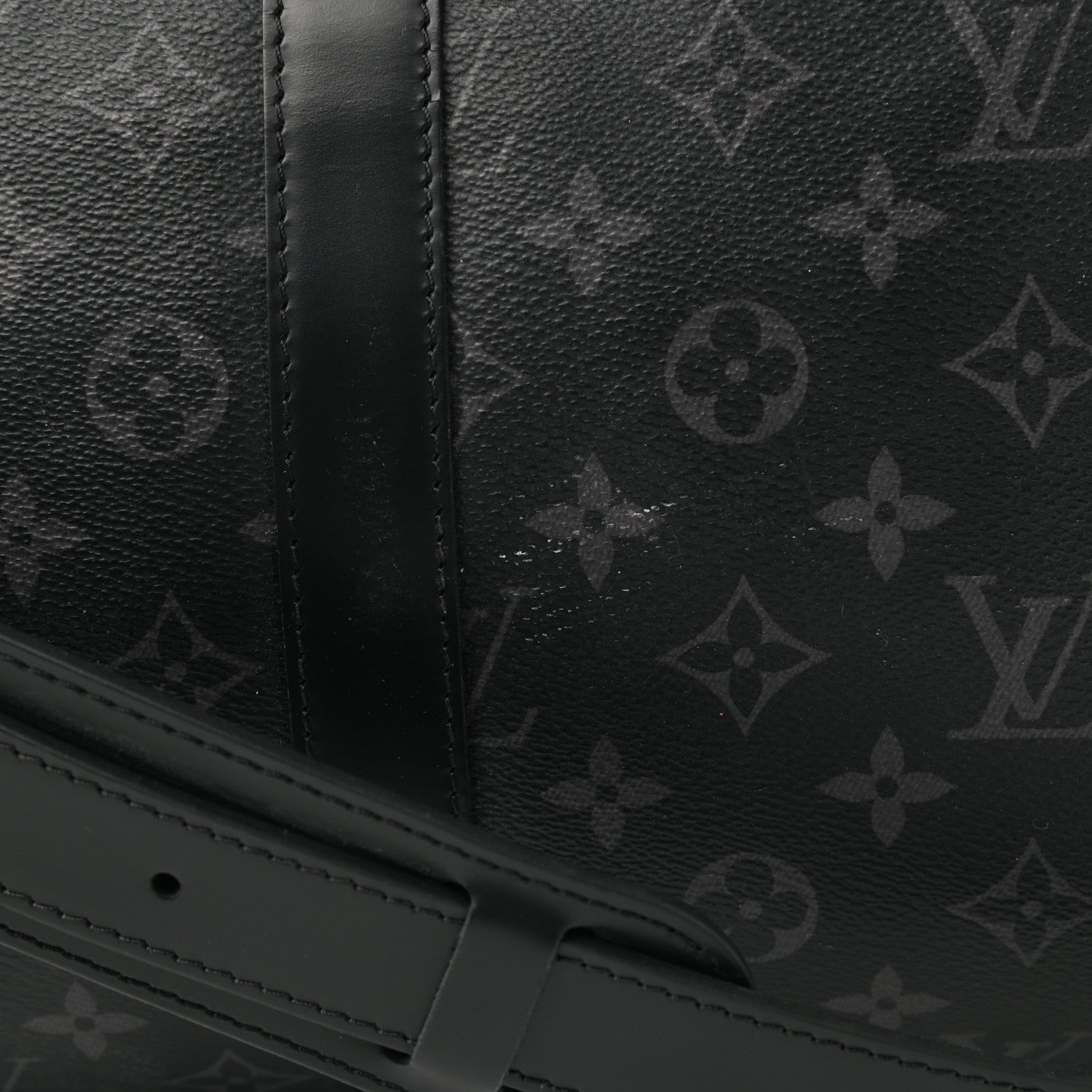 Louis Vuitton Monogram Eclipse Keepall Bandouliere 55 11 of 12