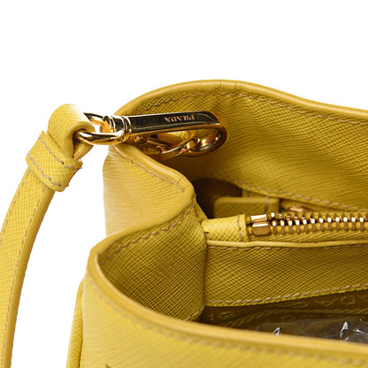 Prada Saffiano Lux Medium Tote Girasole 15 of 15