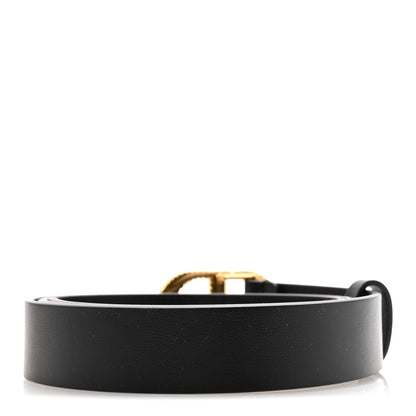 Christian Dior Calfskin Crystal 30 Montaigne Belt 85 34 Black 2 of 6