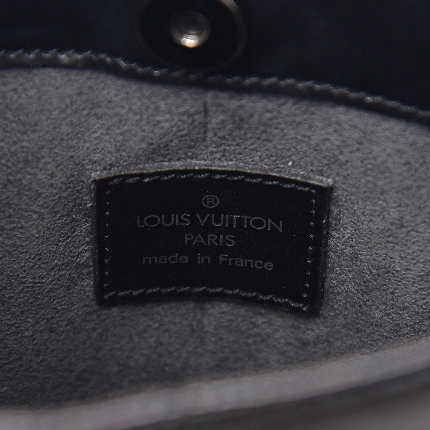 Epi Demi Lune Pochette Black