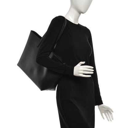 Saint Laurent Calfskin Large Shopping Tote Black 2 of 8