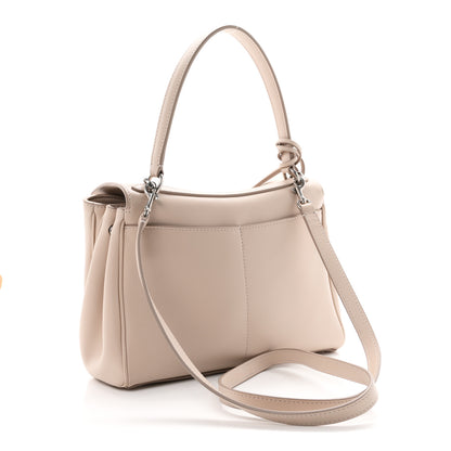 Balenciaga Natural Smooth Calfskin Small Rodeo Top Handle Handbag Almond 3 of 9