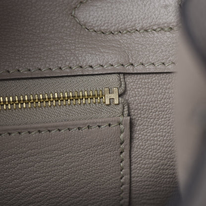 Hermes Togo Birkin 30 Gris Tourterelle 9 of 30