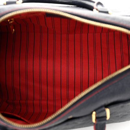 Louis Vuitton Empreinte Speedy Bandouliere 30 NM Marine Rouge 5 of 14