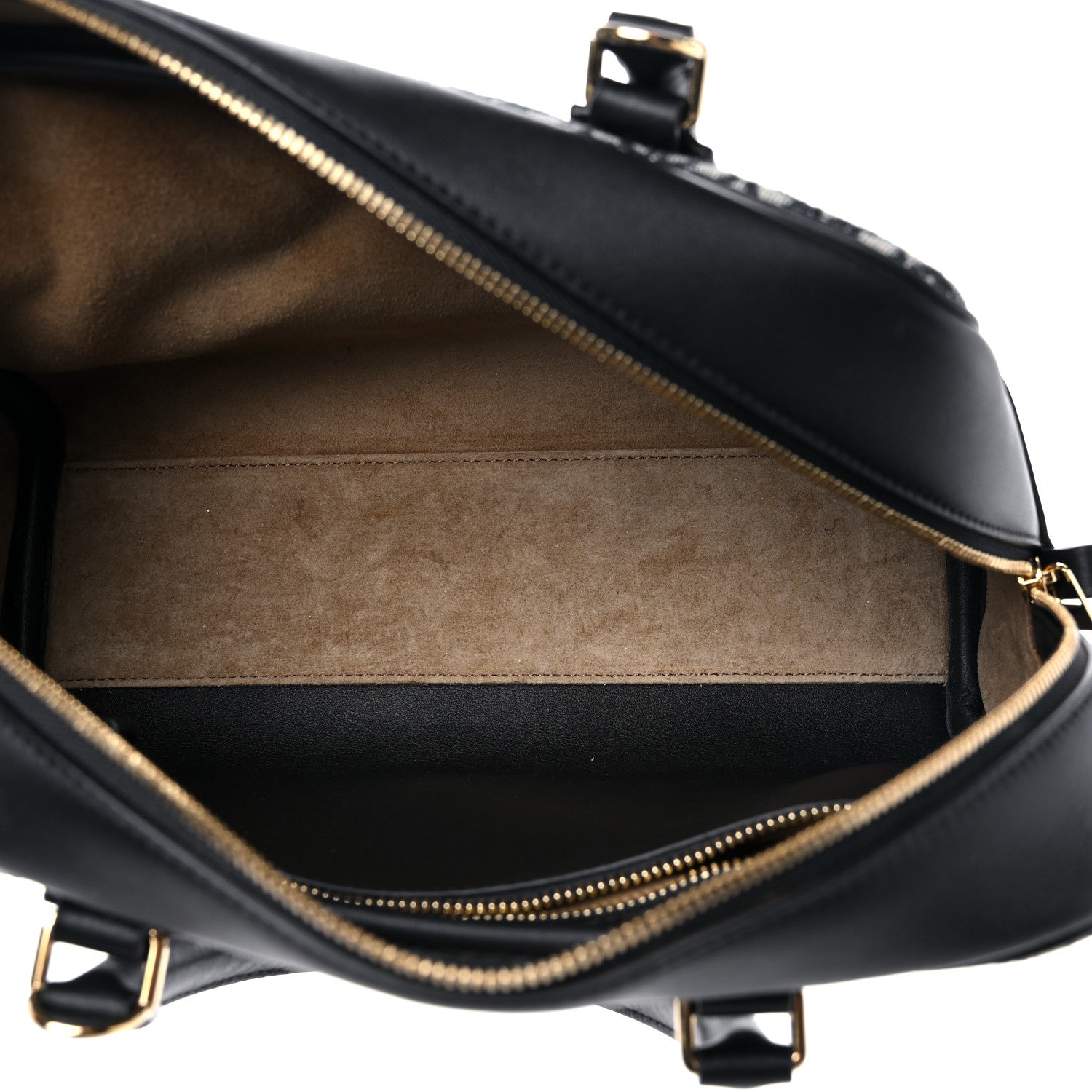 Loewe Jacquard Anagram Calfskin Amazona 23 Black Navy 4 of 9