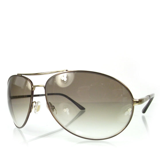 Gucci Aviator Sunglasses 1889S Gold 1 of 7