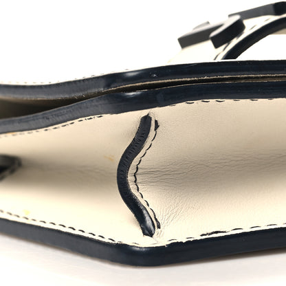 Christian Dior Calfskin J'Adior Chain Flap Bag Beige Black 8 of 13